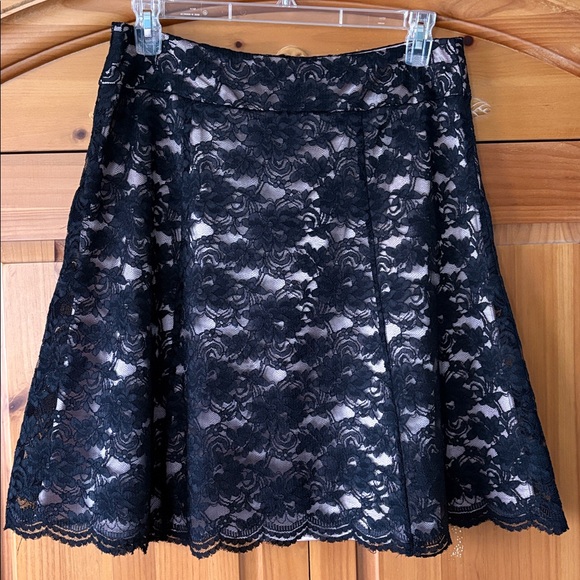 🌟HP🌟VTG Axcess Liz Claiborne A-Line Lace Skirt - Picture 7 of 10